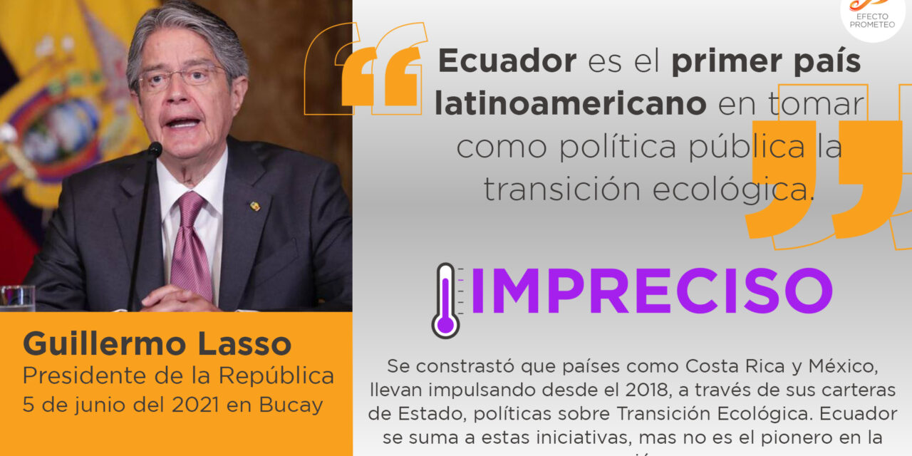 Declaraciones del Presidente Guillermo Lasso