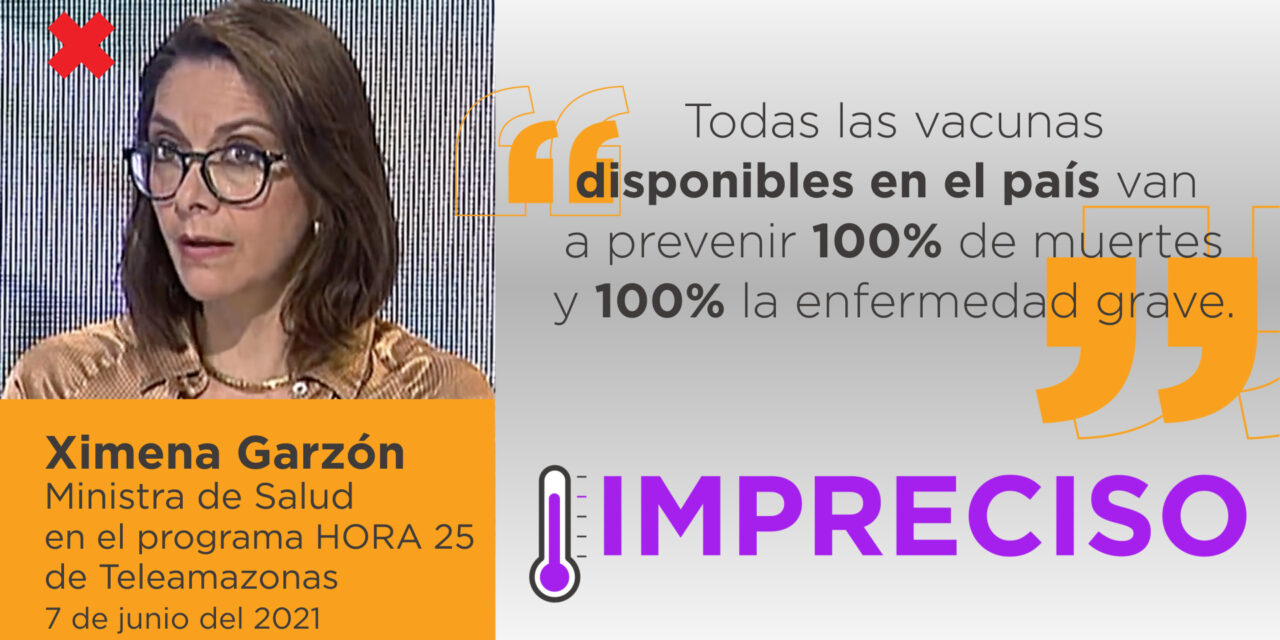 Declaraciones Ministra de Salud Ximena Garzón